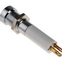 RS PRO 207-999 الأخضر، الأحمر، الصفراء LED لوحة مؤشرات، 24V DC، 20mA، Φ8mm ثقب التثبيت، لحام اللحام، إطار مقعر، إطار لون الكروم RS PRO 207-999 الأخضر، الأحمر، الصفراء LED لوحة مؤشرات، 24V DC، 20mA، Φ8mm ثقب التثبيت، لحام اللحام، إطار مقعر، إطار لون الكروم